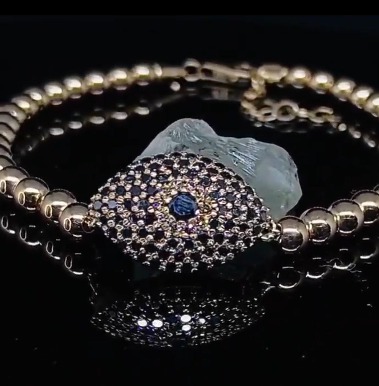 Gold Onyx pearls