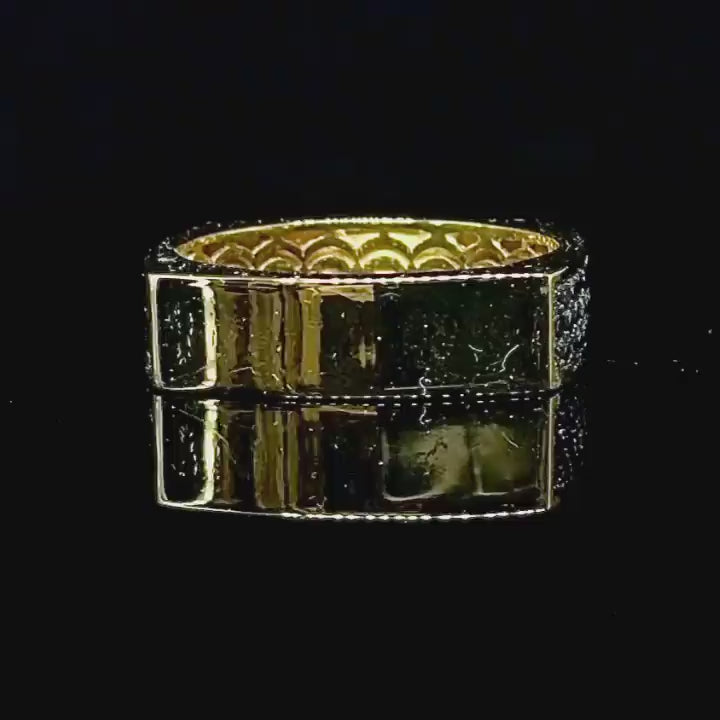Royal King Ring - Diamond checkered
