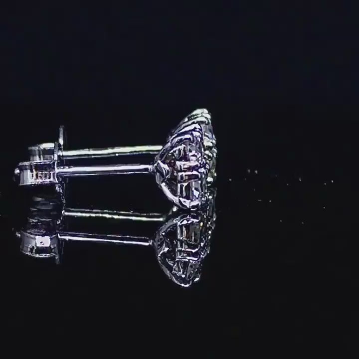 Diamond Quarter earrings