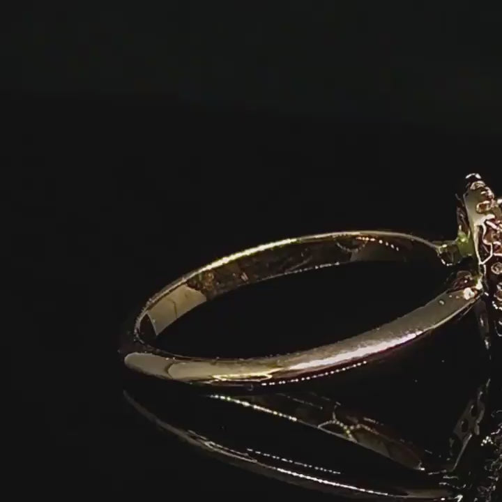 Gold Emerald Ring